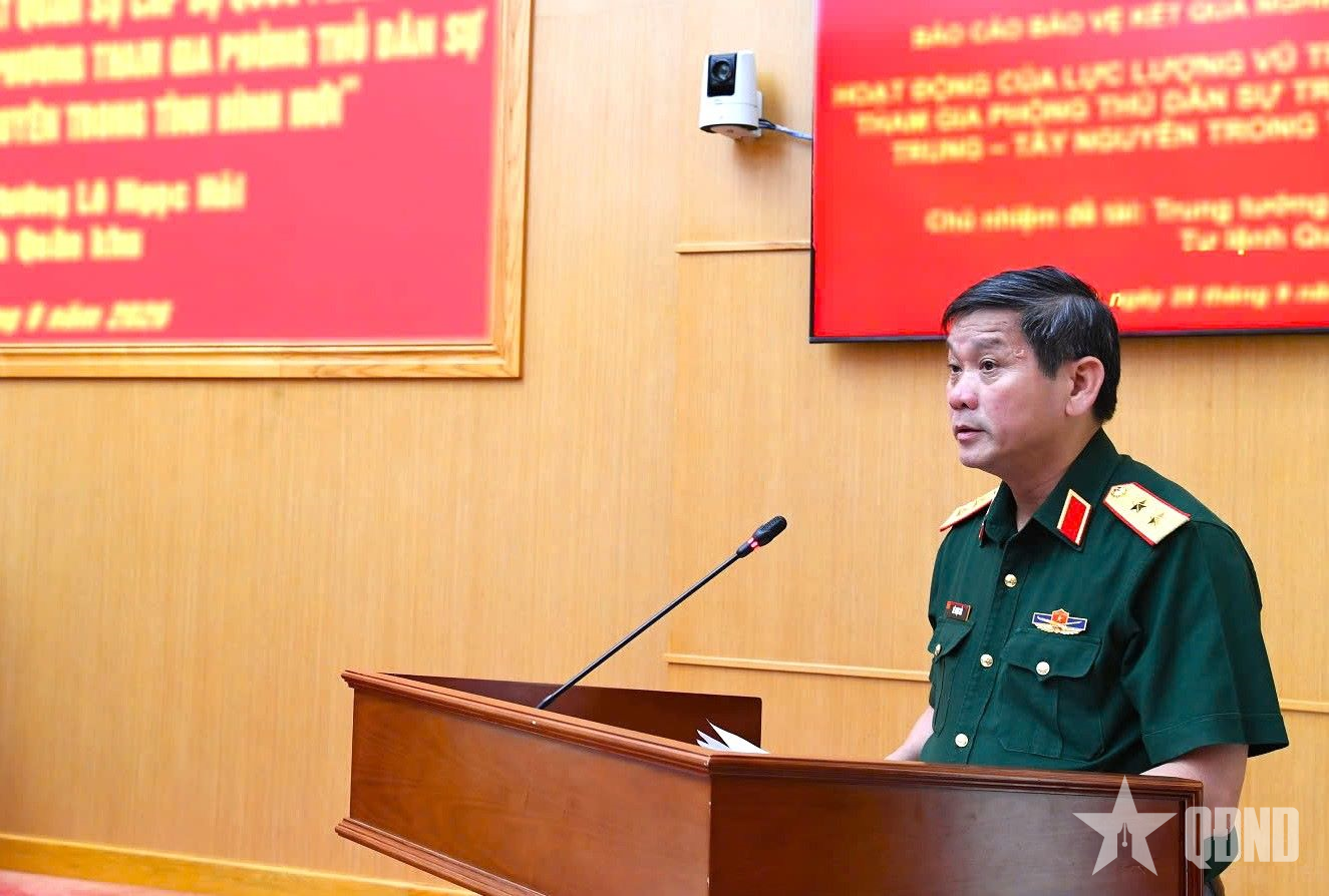 Quân khu 5: Hội đồng đánh giá cấp cơ sở đề tài khoa học cấp Bộ Quốc phòng